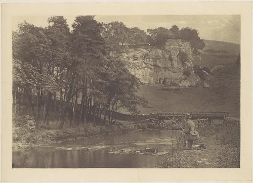 [Plate from Izaak Walton's The Compleat Angler] by George Bankart, photograph, 1880-1889