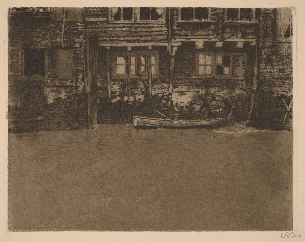 Voorstraatshaven, Dordrecht by Willem Arnold Witsen, print, 1898-1900