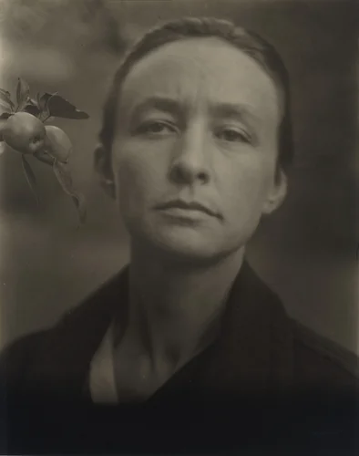 Georgia O'Keeffe by Alfred Stieglitz, photograph, 1920