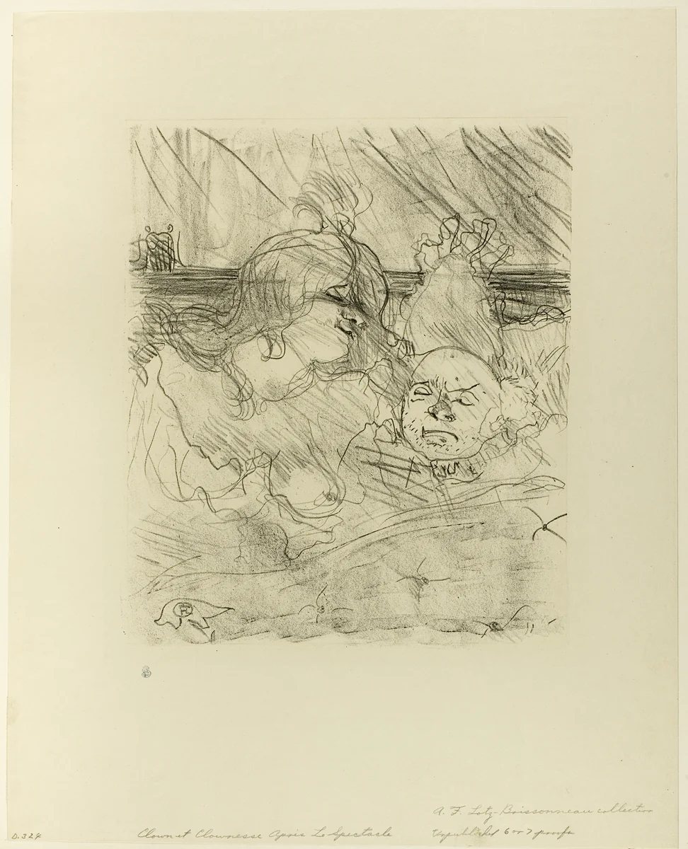 Seduction by Henri de Toulouse-Lautrec, print, 1899