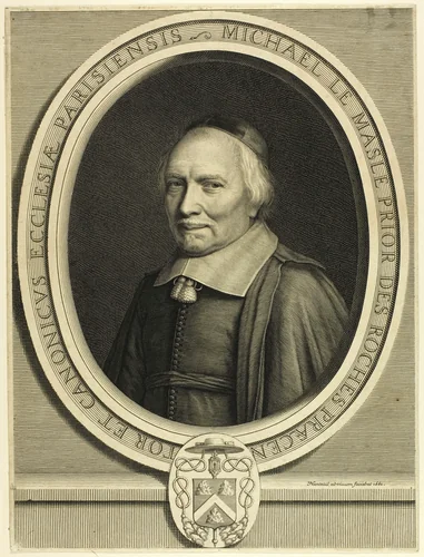 Michael Le Masle by Robert Nanteuil, print, 1661