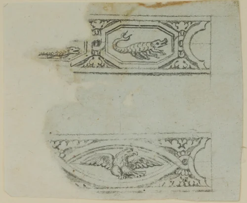 Designs for the Decoration of Firearms by Nicolas Noël Boutet, drawing, 1772-1830