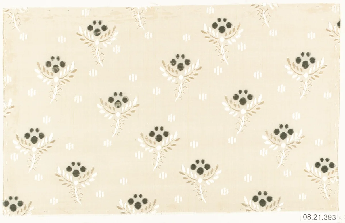 Textile sample by Unknown Designer, textile, 1900