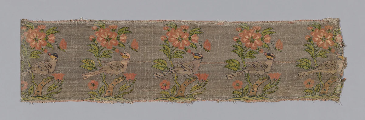 Dress or Furnishing Fabric by Iran, textile, 1675-1700