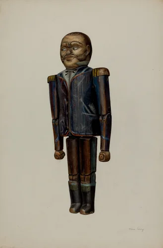 Dancing Doll by Mina Lowry, index of american design, 1940