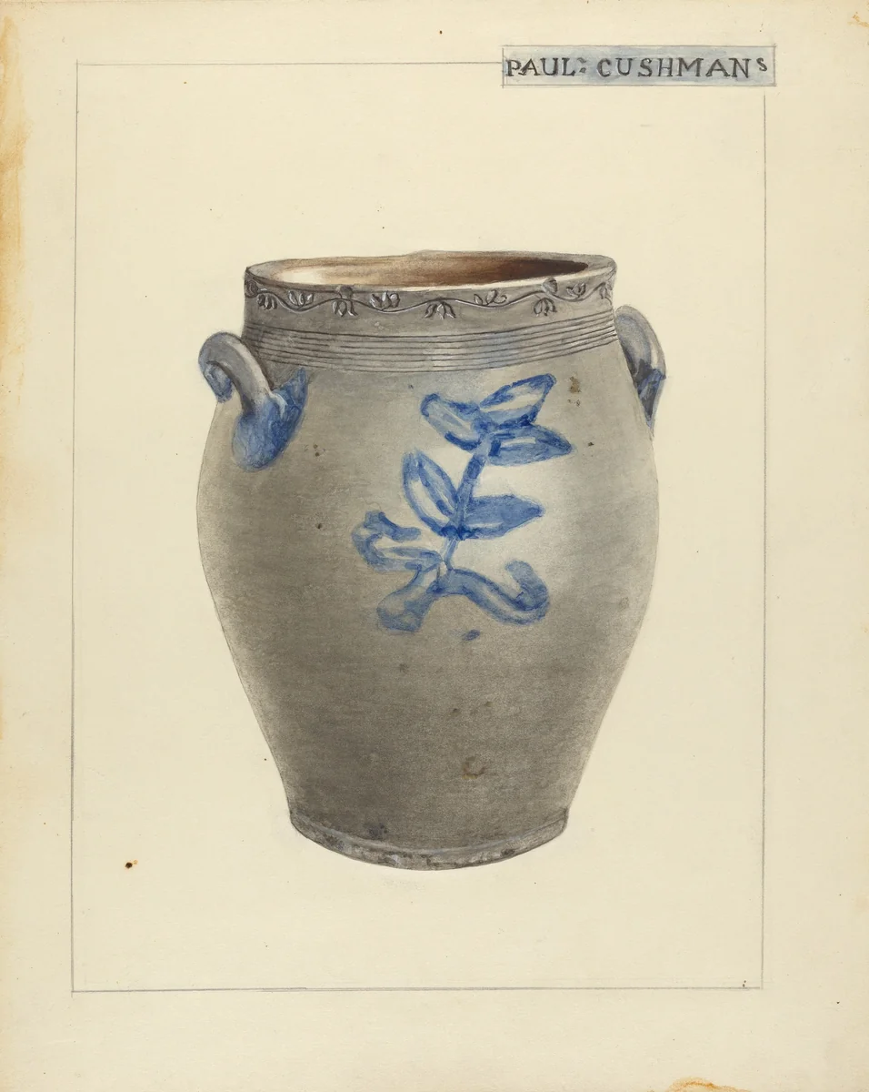 Crock by Charlotte Sperber, index of american design, 1940