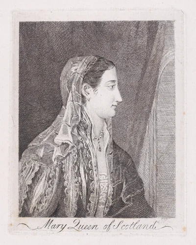 Mary, Queen of Scots by Mary, Queen of Scots, print, 1760-1770