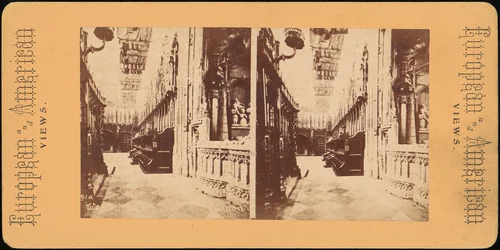 [Group of 5 Stereograph Views of Westminster Abbey, London, England] by European and American Views, photograph, 1850-1919