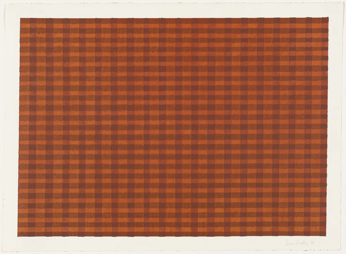 Untitled by Sean Scully, drawing, 1975