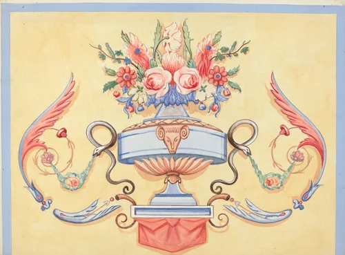 Wall Painting by Dana Bartlett, index of american design, 1936