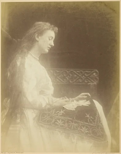 Elaine by Julia Margaret Cameron, photograph, 1869-1879