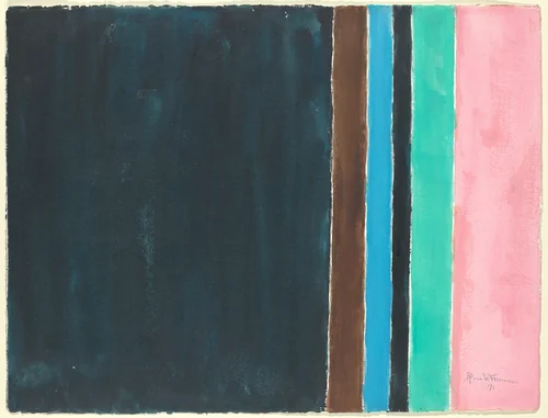 Untitled by Alma Thomas, drawing, 1971