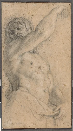 Study for a Herm by Charles Le Brun, drawing, 1674-1678