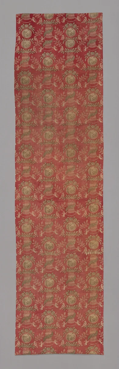 Eros (Furnishing Fabric) by France, textile, 1805-1815