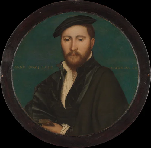 Portrait of a Man (Sir Ralph Sadler?) by Hans Holbein the Younger, painting, 1535