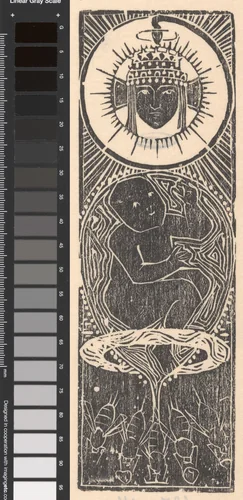 Kind en bijen by Mathieu Lauweriks, print, 1894