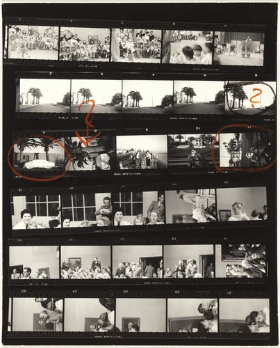 Guggenheim 537/Americans 34--Long Beach, California by Robert Frank, photograph, 1955-1956