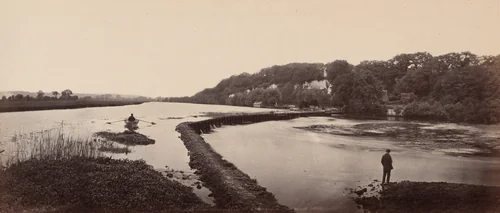 New Lock, Hurley by Victor Albert Prout, photograph, 1862