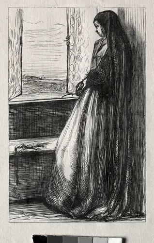 Illustration for "Count Bruckhardt" in "Once a Week" by James McNeill Whistler, print, 1862