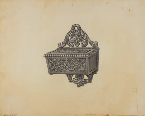 Match Safe by Helen Hobart, index of american design, 1939