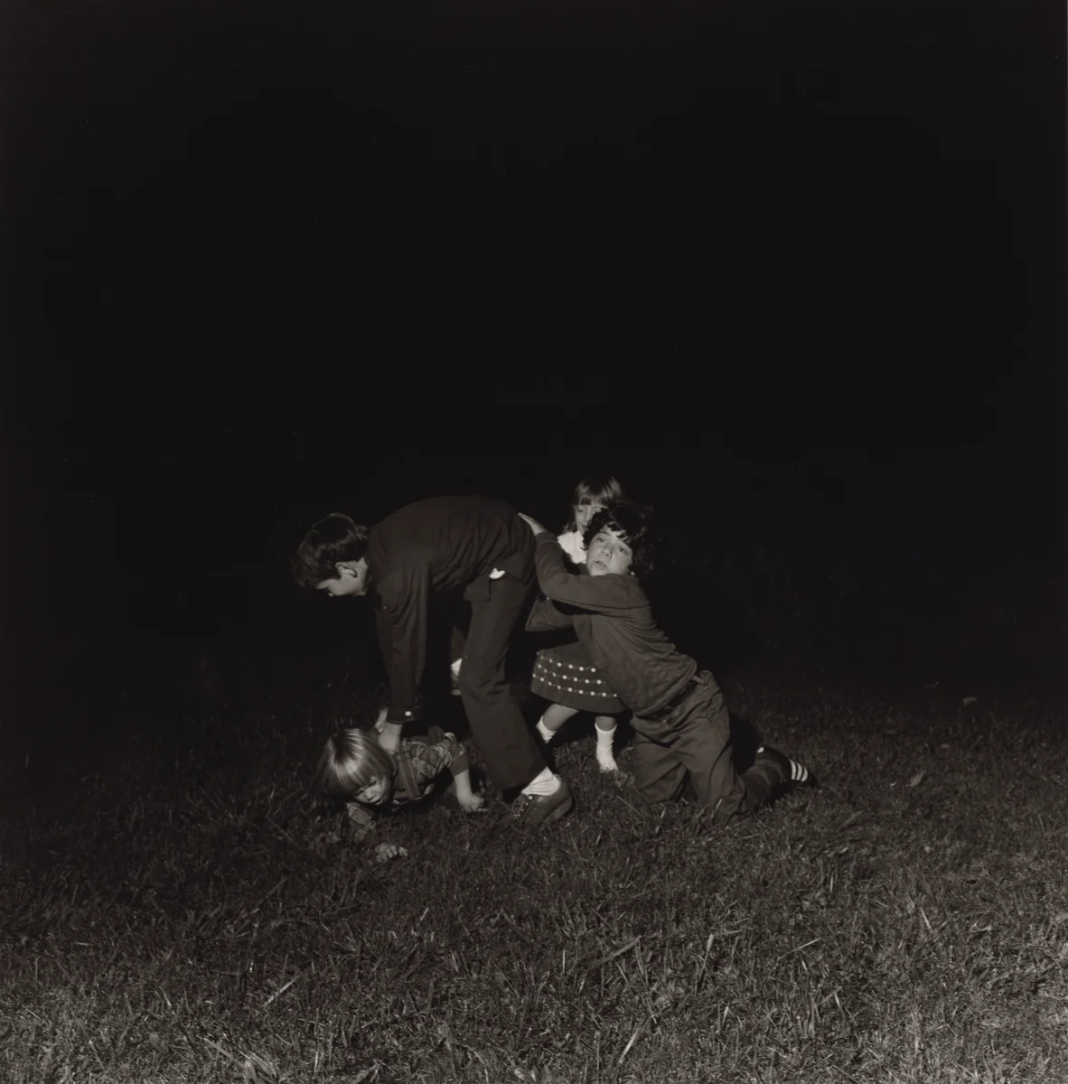 William Miller and Family, Twentieth-Anniversary Party, Martins Creek, Pennsylvania by Larry Fink, photograph, 1978