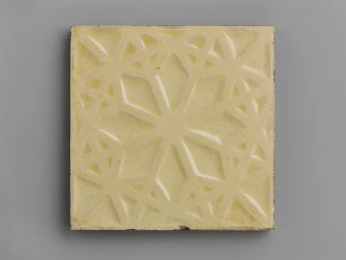 Tile by J. and J. G. Low Art Tile Works, artwork, 1879-1884