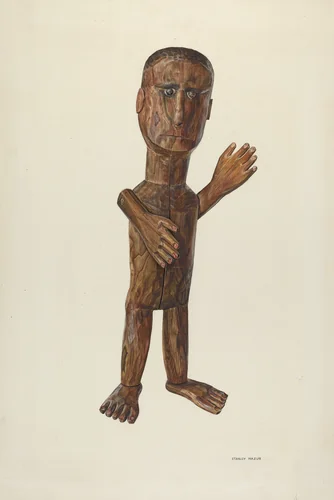 Figure by Stanley Mazur, index of american design, 1938