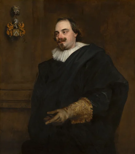 Portrait of Peeter Stevens (c.1590-1668) by Anthony van Dyck, painting, 1627