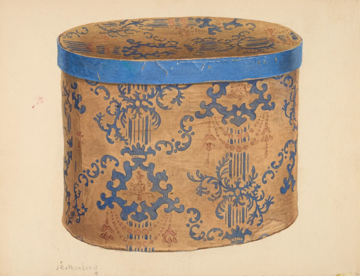 Bandbox by Joseph Rothenberg, index of american design, 1939