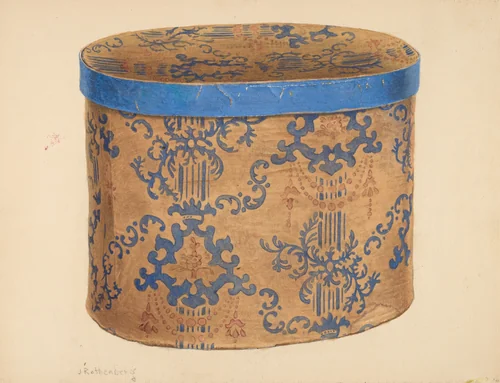 Bandbox by Joseph Rothenberg, index of american design, 1939