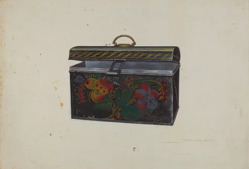 Lunch Box by Edward L. Loper, index of american design, 1938