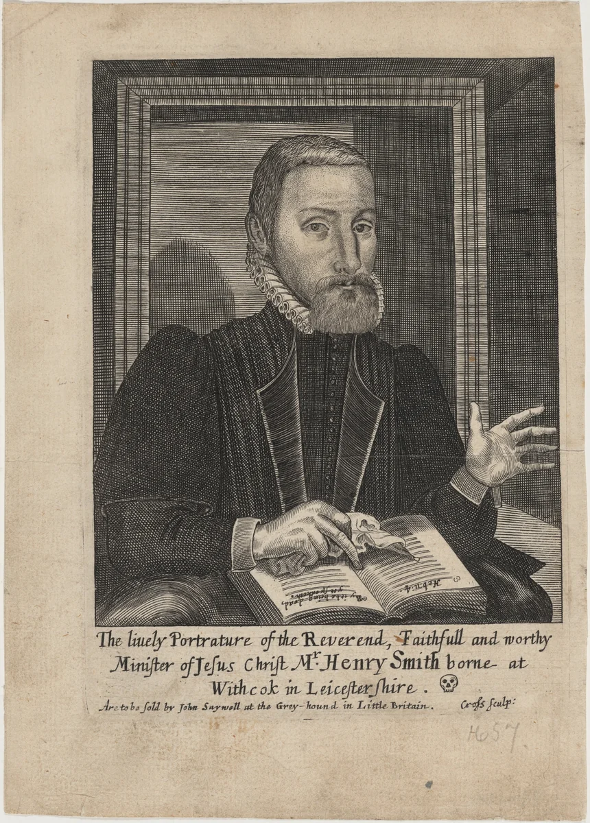 Mr. Henry Smith by Thomas Cross, print, 1660