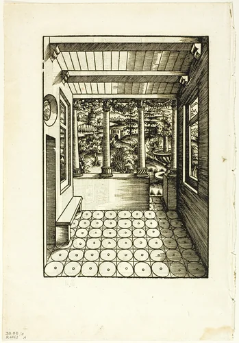 Illustration from Kunst des Messens (The Art of Measurement), plate eight from Woodcuts from Books of the XVI Century by Monogrammist H.H., print, 1531