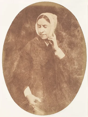 Mrs. Watson by Hill and Adamson, photograph, 1843-1847