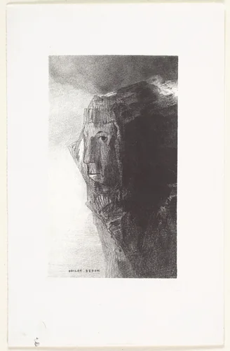 The Idol (L'Idole) by Odilon Redon, print, 1887