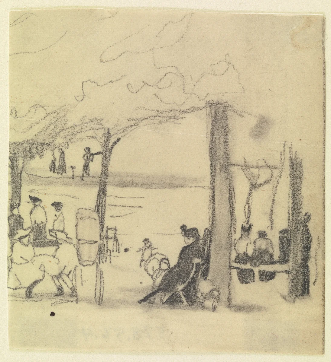 Untitled by Jules Pascin, drawing, 1905