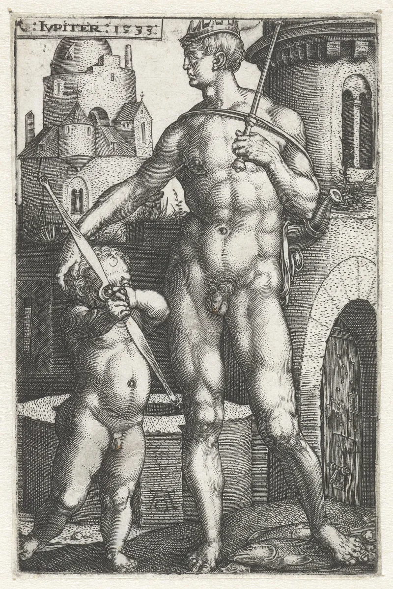 Jupiter by Unknown, print, 1533