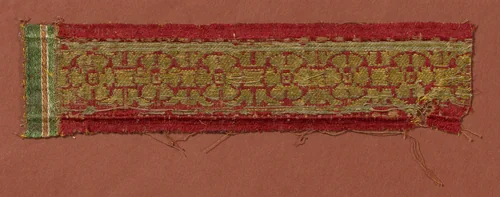 Border by Italy, textile, 1401-1500