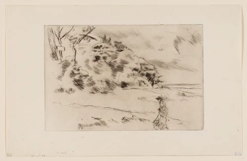 Speke Shore by James McNeill Whistler, print, 1875