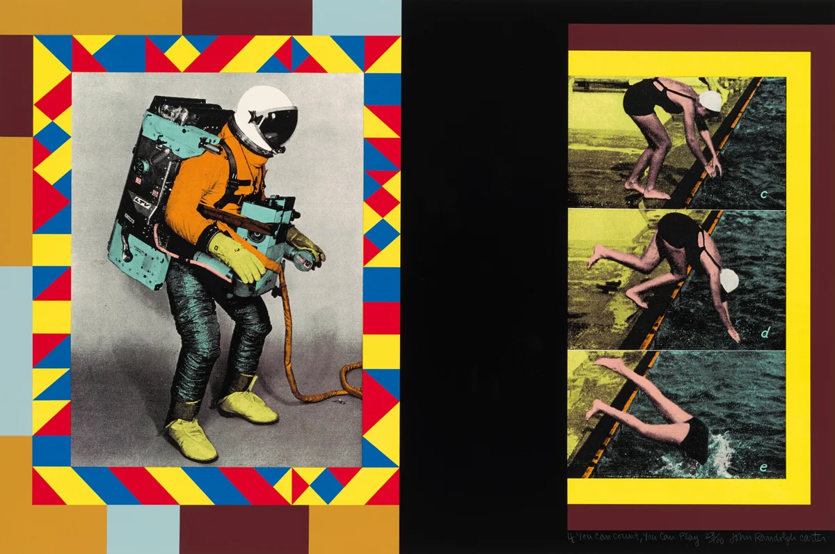 If You Can Count, You Can Play by John Randolph Carter, portfolio, 1971