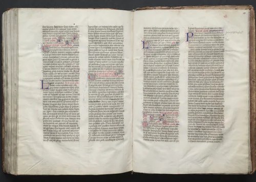 The Gotha Missal: Fol. 151r, Text by Master of the Boqueteaux, book, 1370-1380