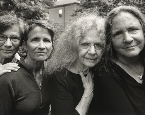 The Brown Sisters, Brookline, Massachusetts by Nicholas Nixon, photograph, 2019