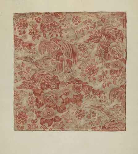 Printed Textile by Sylvia Dezon, index of american design, 1939