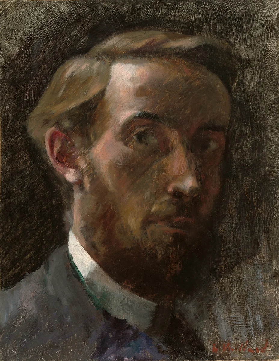 Self-Portrait, Aged 21 by Edouard Vuillard, painting, 1889