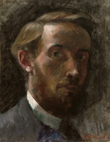 Self-Portrait, Aged 21 by Edouard Vuillard, painting, 1889