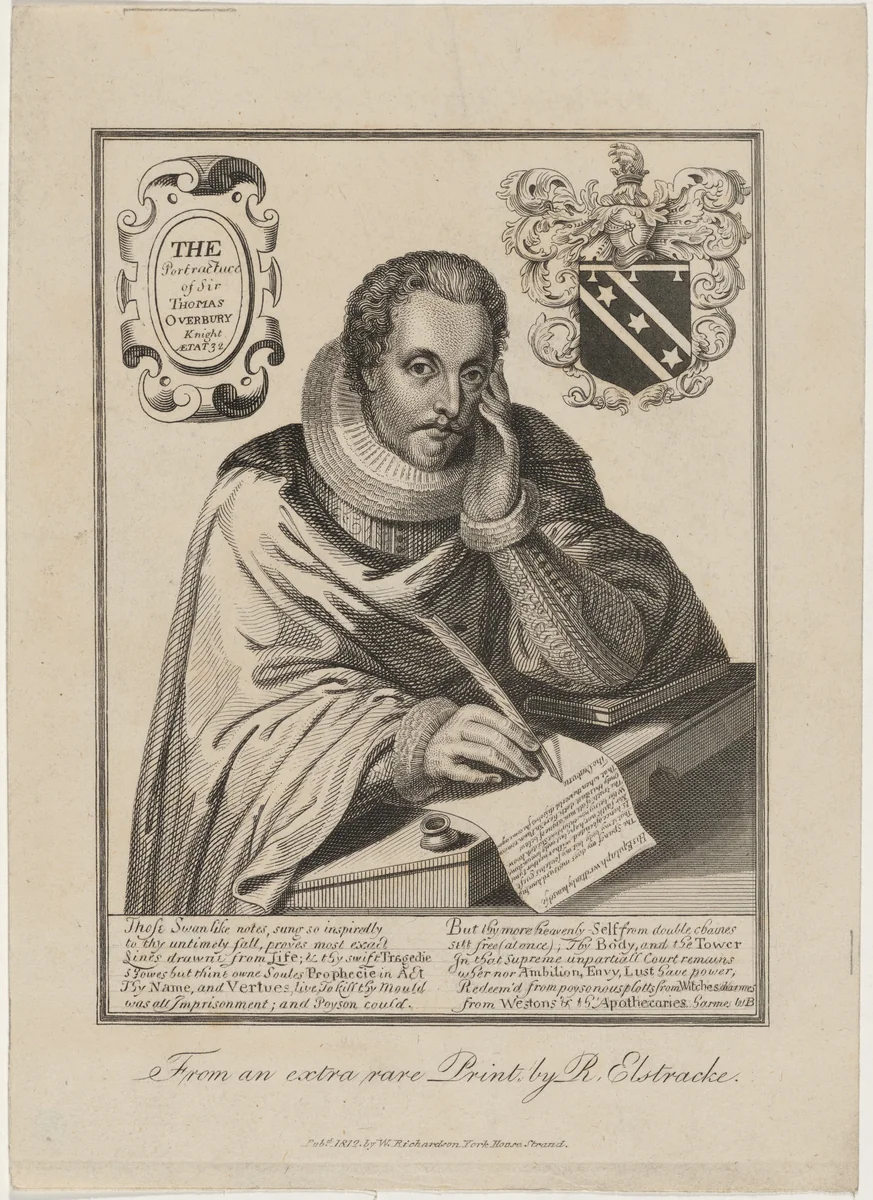 Sir Thomas Overbury by Unknown 19th Century, print, 1800-1899