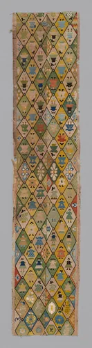 Panel (For Sleeve Bands) by Han-Chinese, textile, 1875-1900