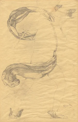 Sketch by Kenyon Cox, drawing, 1912