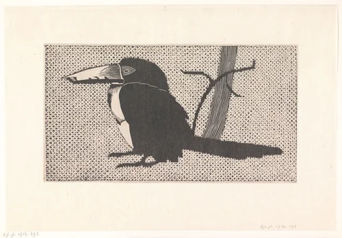 Toekan by Samuel Jessurun de Mesquita, print, 1913-1914