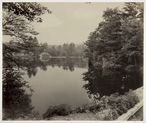 Bear Lake, LVRR by William H. Rau, photograph, 1893-1904